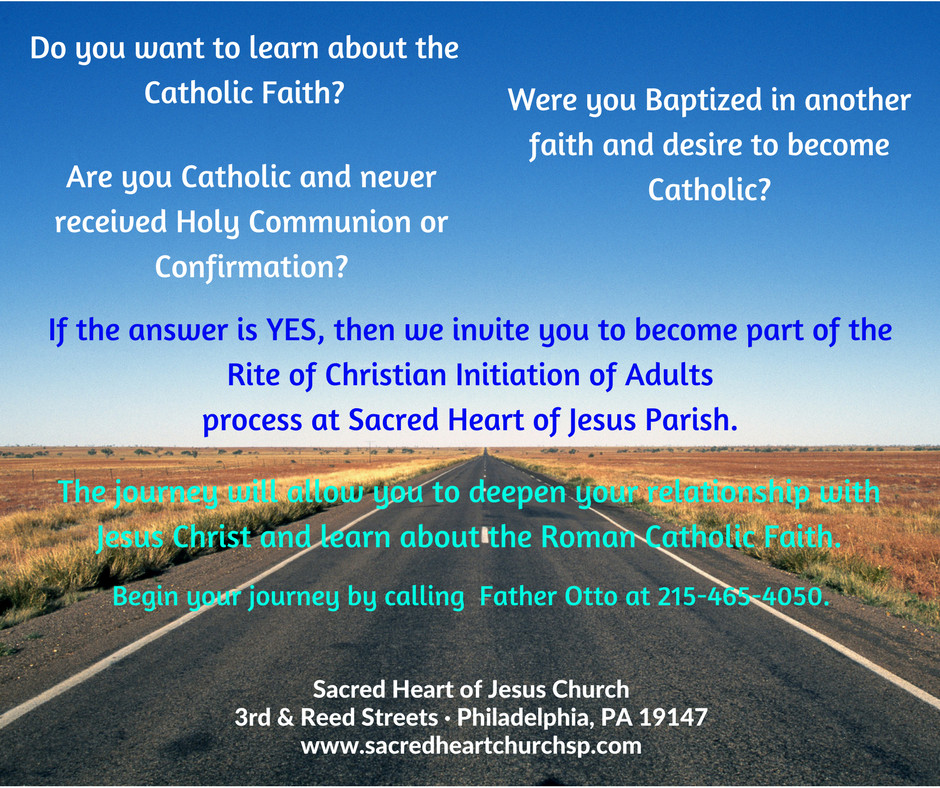 Rite of Christian Initiation of Adults - RCIA